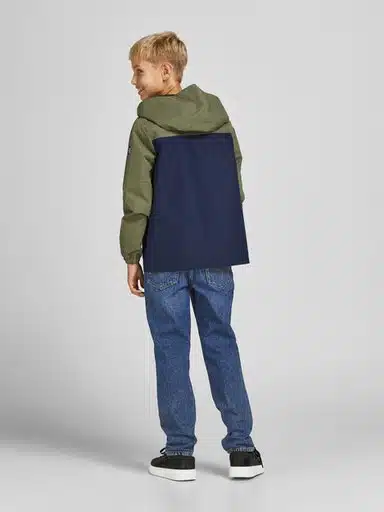 Jean bleu coupe droite garçon - JACK & JONES JUNIOR