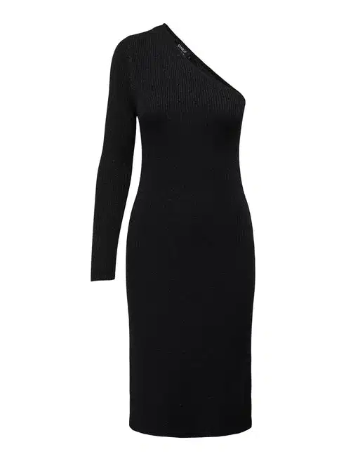 Découvrez la Robe de Fête Noire Asymétrique de ONLY chez CASUAL SENAS: