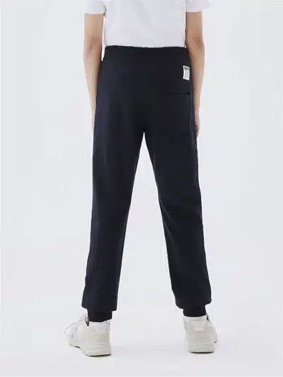 JOGGING GARCON EN MOLLETON NOIR NAME IT – Image 2
