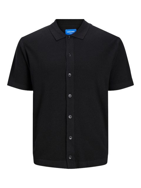 Chemise homme à manches courtes noire de Jack and Jones