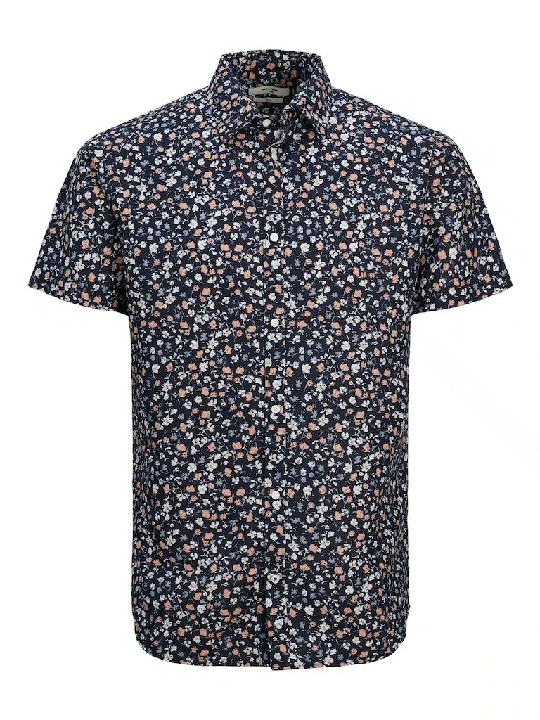 Chemise homme Liberty Bleue de Jack and Jones