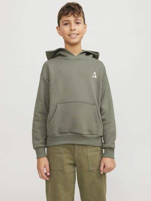 Sweat Capuche Kaki Jack & Jones Junior,