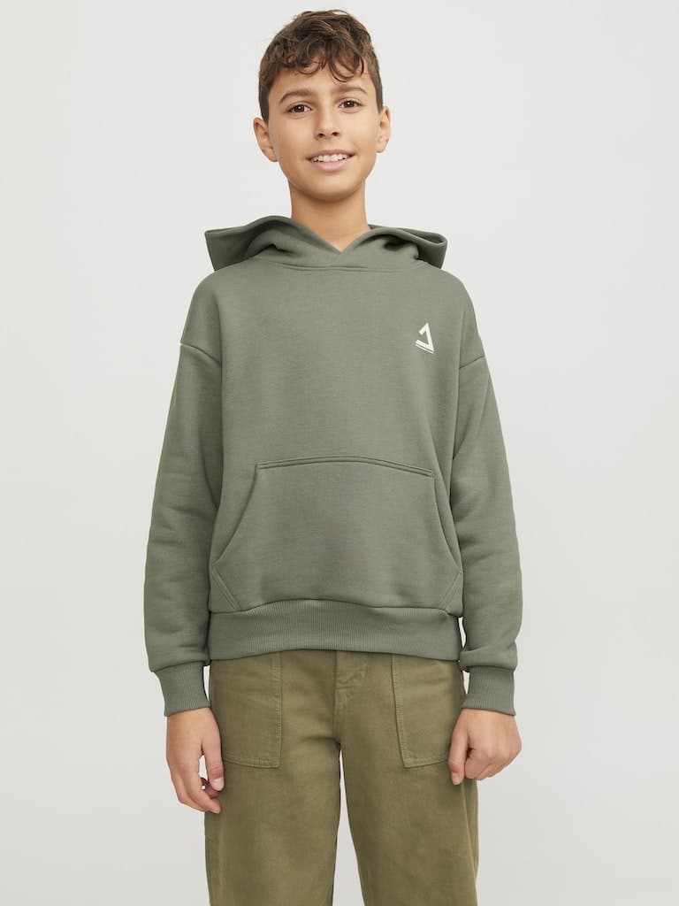 Sweat Capuche Kaki Jack & Jones Junior,