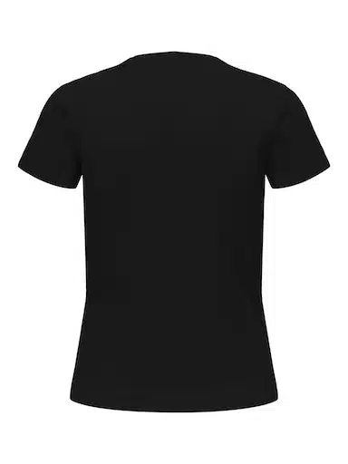 T-SHIRT NOIR UNI FEMME JDY JDYSOLAR – Image 2