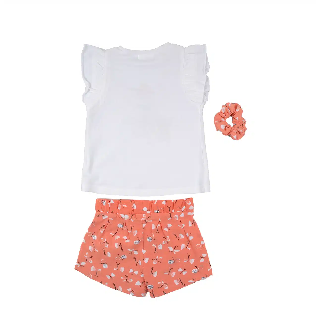 ENSEMBLE SHORT T-SHIRT PIC NIC PETITE FILLE BABYBOL 141324 2A-6A – Image 2