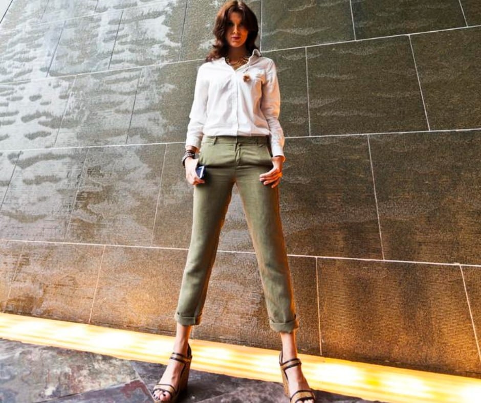 style casual femme pantalon cargo