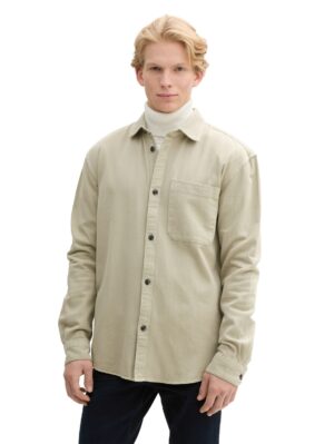 Chemise homme coupe décontractée avec poche poitrine, 100% coton, style casual par CASUAL SENAS