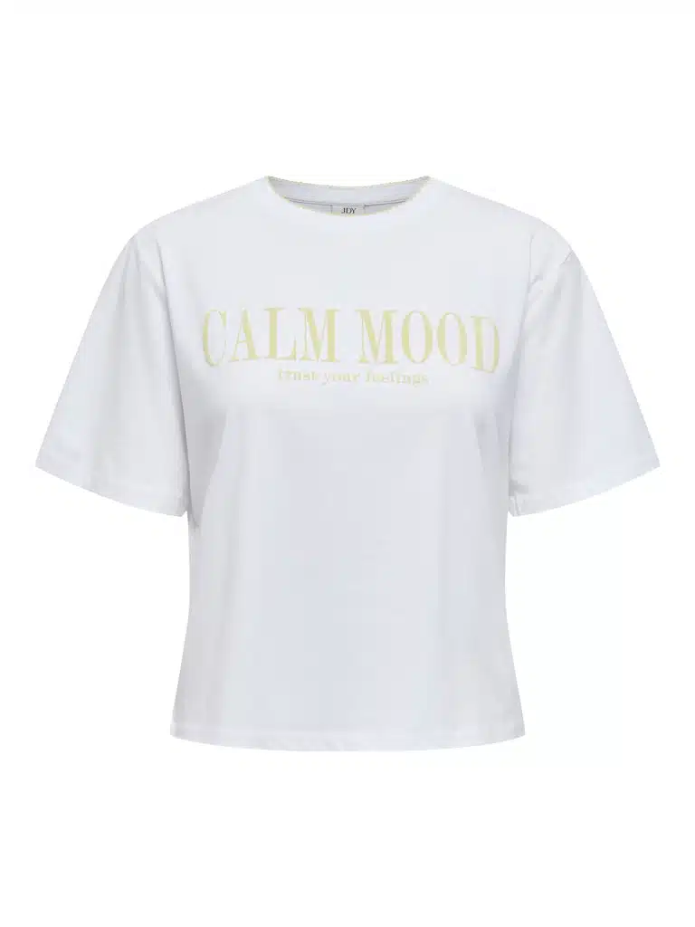 t-shirt blanc femme JDY Un Basique Revisité