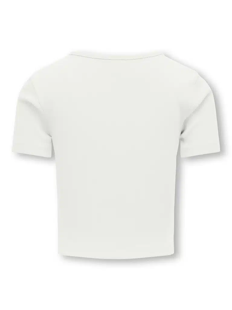 Top fille manches courtes blanc Kids Only | Du 5 au 12 ans – Image 3