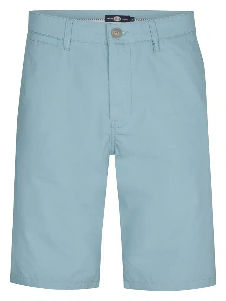 Short chino bleu pétrole coupe droite pour homme Petrol Industries, 100% coton, tailles S à 3XL, collection été 2025.