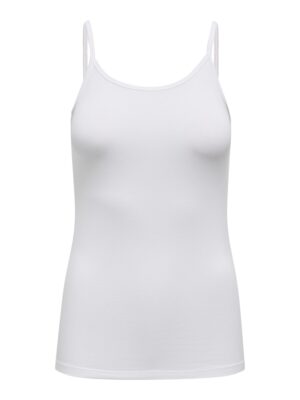 DEBARDEUR BLANC A FINES BRETELLES DU XS AU XL JDY JDYLMILA NOUVELLE COLLECTION AUTOMNE HIVER 2025