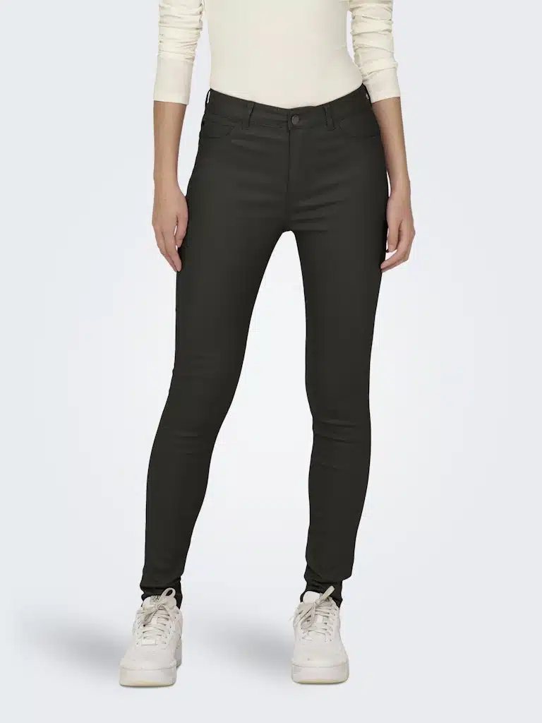 Pantalon similicuir vert kaki JDY NEW THUNDER – Automne-Hiver 2025