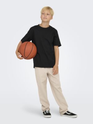 Tee-shirt manches courtes noir ONLY & SONS ado garçon