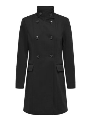 Manteau long caban noir JDY femme