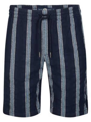Short homme type chino bleu marine navy Petrol Industries avec ceinture élastique et cordon de serrage nouvelle collection printemps été 2026 boutique Casual Sénas.