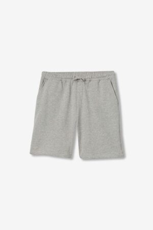 Short de jogging gris pour adolescent garçon Tiffosi TROY1, logo TYCW sur la cuisse, 100% coton, collection printemps été 2026 Casual Sénas.