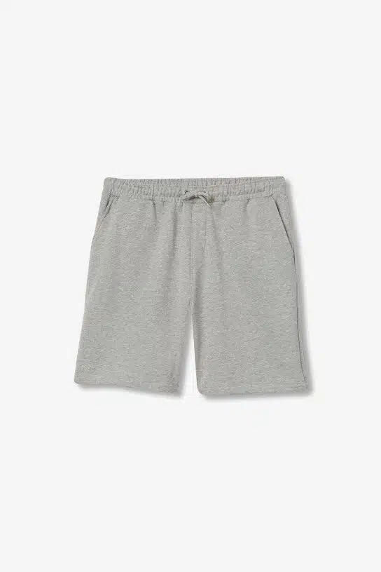 Short de jogging gris pour adolescent garçon Tiffosi TROY1, logo TYCW sur la cuisse, 100% coton, collection printemps été 2026 Casual Sénas.
