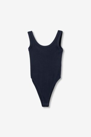 Body débardeur bleu femme Tiffosi SAINZ1 collection TYW Casual Sénas coton stretch