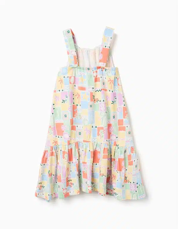 Robe fille motifs colorés Zippy 100% coton | 3-12 ans – Image 2