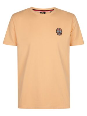 T-SHIRT ORANGE MANCHES COURTES LOGO CRANE CALAVERA PETROL INDUSTRIES HOMME DU S AU XXL NOUVELLE COLLECTION PRINTEMPS ETE M1060TSR159