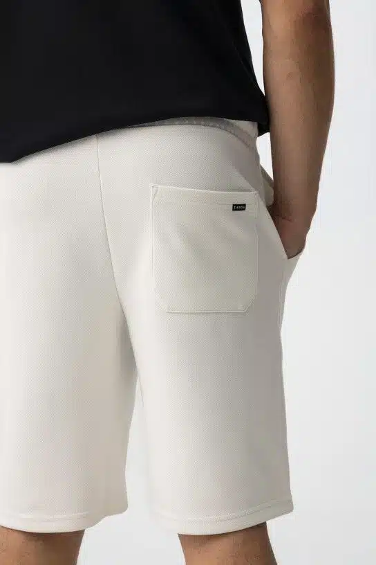 Short Jogging Blanc Homme Tiffosi HARRIS | Confort Été – Image 2