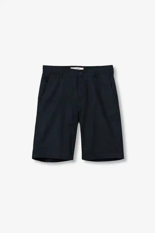 short chino bleu homme Tiffosi coton lin taille elastique collection printemps ete