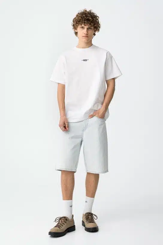 short jean homme baggy bleu clair tiffosi nash3 streetwear ete