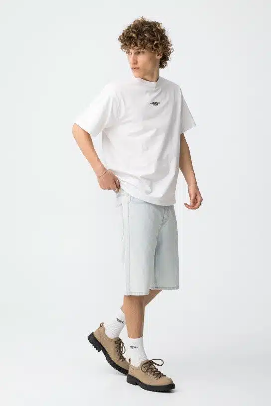 Short Jean Baggy Bleu Clair Tiffosi Homme NASH3 – Image 2