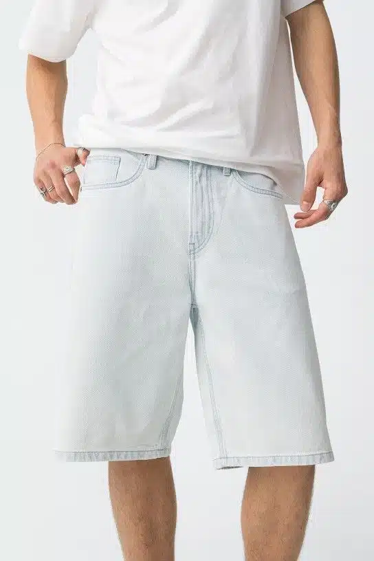 Short Jean Baggy Bleu Clair Tiffosi Homme NASH3 – Image 4