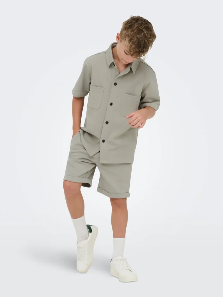 short chino jogg vert kaki only and sons ado garcon printemps ete 2026